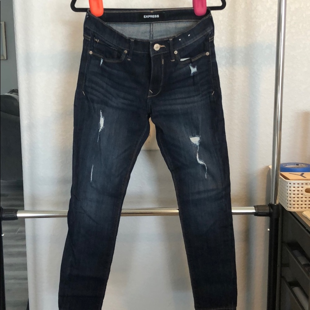 Express stretch Legging Mis-Rise Jean